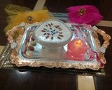 A picture of step 2 of Rice Phirni.
