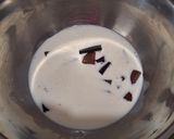 Étcsokoládés brownie meggyel 🍒🍫🍒🍫 recept fázis 8 fotója