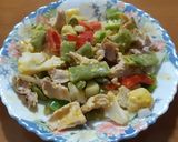 Foto del paso 6 de la receta Ensalada de pollo con aliño de mostaza