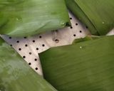 Foto langkah ke 3 dari resep Pepes Tahu Jamur tiram dan Teri.