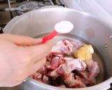 A picture of step 2 of Mutton yakhni Pulao Recipe 😊.