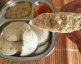 A picture of step 10 of Mint flavoured Kodo Millet Idlis.