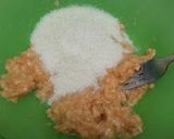 Foto langkah ke 2 dari resep Bolu Kukus Pisang Mekar (No Mixer/Eggless).