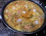 Foto del paso 4 de la receta Arroz con sepia, gambas y mejillones
