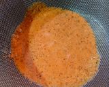A picture of step 2 of Watermelon Sattu drink.