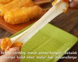 Foto langkah ke 4 dari resep Corndog Mozzarella Sosis.