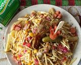 Foto del paso 2 de la receta: Salchipapa con todo!!