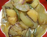 কাচা পেপের তরকারি রেসিপির ধাপ 4 ছবি