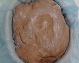 Foto langkah ke 13 dari resep Double Chocolate Sourdough Bread (78%).