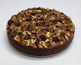 A picture of step 12 of Eggless Chikoo Cake.