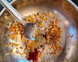 A picture of step 5 of Maggi soup.