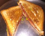 A picture of step 6 of Tawa sandwich toast.