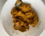 A picture of step 2 of Juwar roti (Sorghum).