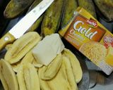 Foto langkah ke 1 dari resep Pisang Goreng Dadar Selimut Gula Merah.