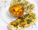 A picture of step 8 of Tomato paneer.