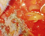 Tarhonyás,virslis lecsós egytálétel 🥘 recept fázis 2 fotója