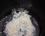 A picture of step 1 of Curd Rice.
