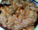 A picture of step 1 of Dates Fudge.