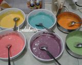 Foto langkah ke 3 dari resep Rainbow Cake Panggang Ny.Liem.