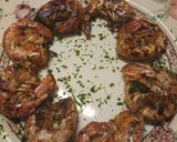 A picture of step 3 of Sticky balsamic glazed king prawns.