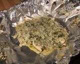 Une image de l'étape 11 de Filets de bar sauce crème à l'oseille et oignon.