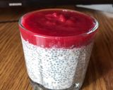 Chia puding almás meggyszósszal recept fázis 3 fotója