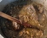 Foto del paso 9 de la receta: Pollo al vino tinto, con batata frita