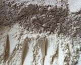 A picture of step 1 of Ragi thepla.