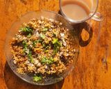 A picture of step 7 of Maharashtrian Ratalyacha Kees - Shakarkand Upma.