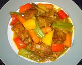 Foto del paso 3 de la receta: Costillar de cerdo guisado al curry