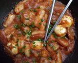 Foto langkah ke 9 dari resep Tteokbokki homemade.