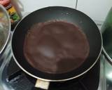 Cara Membuat Chocolate mille crepes 4