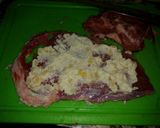 Foto del paso 2 de la receta: Bife arrollado con queso crema y choclo cremoso