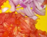 A picture of step 2 of Shahi palak paneer.