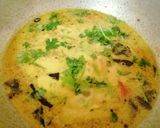 A picture of step 5 of Coconut milk rasam.