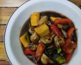 स्वीट एंड सौर सौसी वेज (sweet & sour saucy veg Recipe in Hindi) रेसिपी चरण 5 फोटो