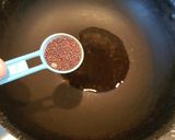 A picture of step 2 of Karamani/ Black eyed peas Sundal.