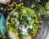 A picture of step 4 of Moong Dal Waffle.