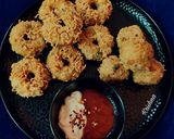 A picture of step 13 of Maggi pakoda.