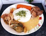 Une image de l'étape 5 de Poule au pot et paleron de boeuf😋.