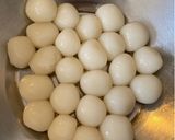A picture of step 4 of Glutinous rice balls in ginger syrup.