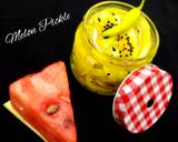 Melon pickle recipe step 1 photo