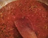 A picture of step 3 of Pork masala fries.