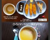 Hình bước làm 4 của món Bánh Flan sữa mẹ cho bé ăn dặm