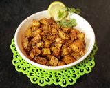 A picture of step 4 of Masala Suran.