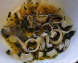A picture of step 3 of Marinated feta cheese.