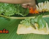 รูปขั้นตอนการทำที่ 5 ของ สลัดโรลไข่ม้วน Egg Roll Salad
