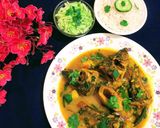 A picture of step 6 of Fish Curry.