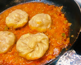 पनीर शेजवान फ्राइड मोमोज रेसिपी चरण 8 फोटो