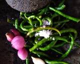 Nila Jengkol Lado Pacah Pacah langkah memasak 2 foto